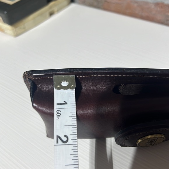 TORY Leather Co. brown leather belt accessory - Picture 9 of 11